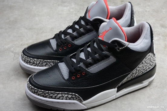 AIR Retro 854262-001 854262-001 (2018) Black Cement 3 Jordan 1123